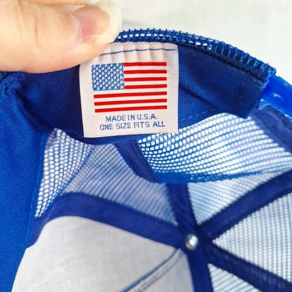 Vintage Richard Petty Big Patch Made In USA Dead Stock STP Nascar Blue - Picture 8 of 8